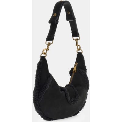 GUESS Halfmoon Reversed Fu Jet Black A996 Maat: OS | Handtassen Outlet | Dames | Zwart