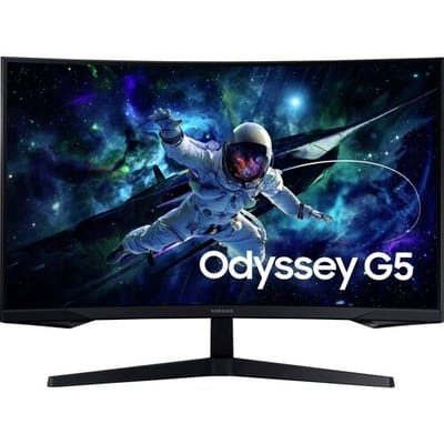 Samsung Odyssey G5 LS32CG554EU Gaming monitor Energielabel G (A - G) 81.3 cm (32 inch) 2560 x 1440 Pixel 16:9 1 ms DisplayPort, HDMI, Hoofdtelefoon