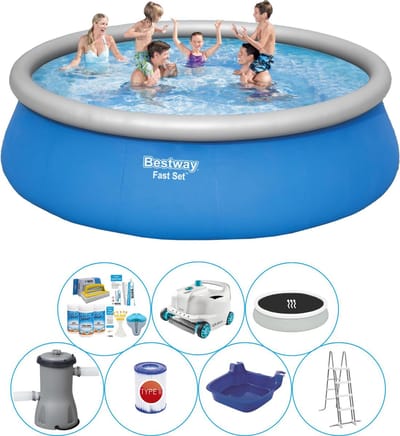 Fast Set Rond 457x122 cm - Alles in 1 Zwembad Set