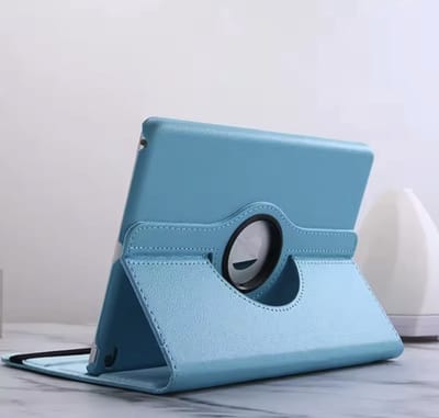 CHPN - Ipadhoes - Tablethoes - Geschikt voor Apple iPad - 360° Draaibare Bookcase - Donkerblauw - Tablet Hoes voor iPad Pro 12.9 - Beschermhoes voor iPa360 -Draaibare Bookcase iPad Pro -129 -2018
