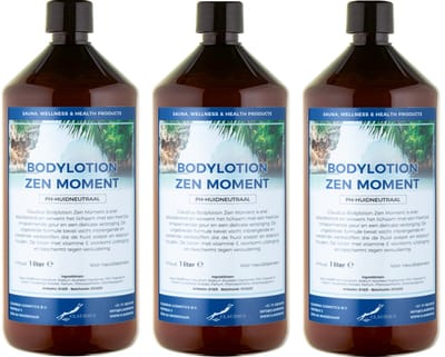 Bodylotion Zen Moment 1 Liter - set van 3 stuks