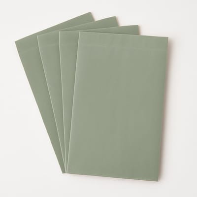 Professionele Cadeau zakjes - 50 Stuks - 11x17 cm - Papieren zakjes - Olijf Groen – Cadeauzakjes / geschenkzakjes