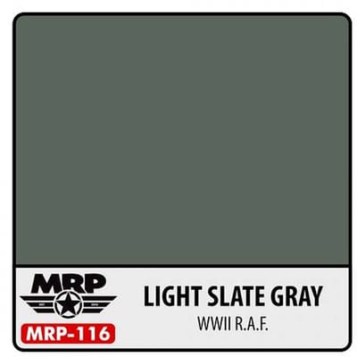 Mr. Paint MRP-116 - WWII RAF - Light Slate Grey – 30 ml verf voor Airbrush & Detailwerk