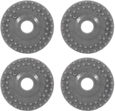 4-delige Rubber Wielen voor Breimachines, Geschikt voor Silver Reed SK840 SK830 SK580 SK270 SK218 SK325, Breiaccessoires en Vervangonderdelen