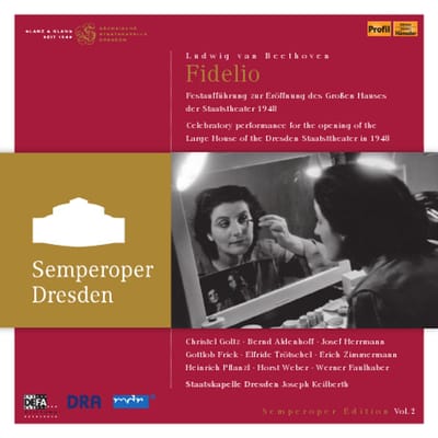Erich Zimmermann, Heinrich Pflanzl, Horst Weber, Werner Faulhaber, Staatskapelle Dresden, Joseph Keilberth - Beethoven: Fidelio (2 CD)