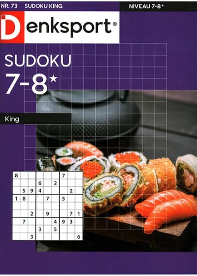 Denksport Sudoku King - 73 2025