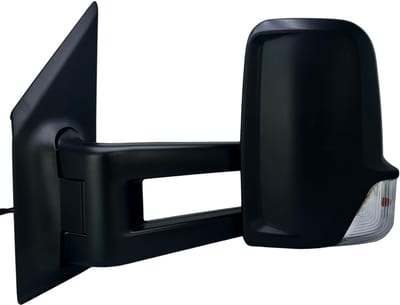 BILMAX Linker Buitenspiegel Vervanging voor Mercedes Sprinter W910 2019–2023 – Lange arm, Elektrisch Verstelbaar, Handmatig Inklapbaar, Verwarmd, met Richtingaanwijzer