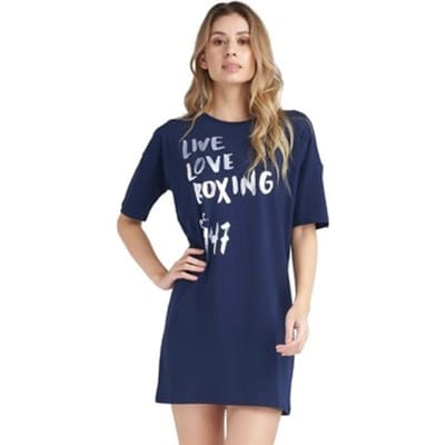 Korte Jurk Leone 1947 Woman Big T-Shirt Short Slevees Sparkly