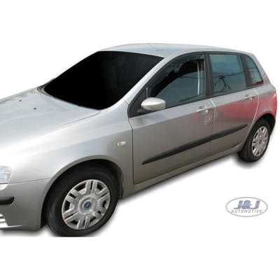 Déflecteurs d'air - Heko - Fiat Stilo 5P - Fumé - Acrylique renforcé - Installation facile