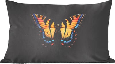 Sierkussens - Kussentjes Woonkamer - 60x40 cm - Vlinder - Kleurrijk - Speels