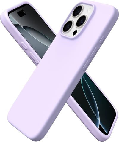 Arara Hoesje Geschikt voor iPhone 16 Pro Hoesje Siliconen - liquid Backcover - Lila