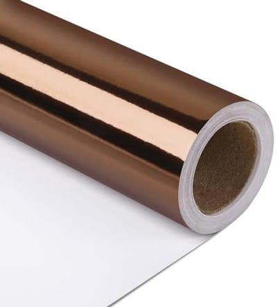 Spiegelbruin inpakpapier voor elke gelegenheid - geschenken in stijl in effen kleuren