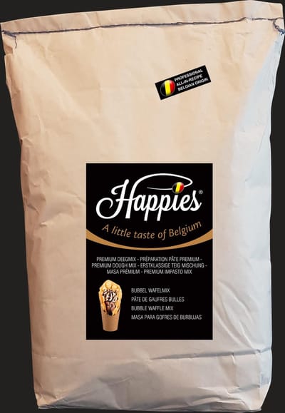 Bubbelwafel bakmix - 10kg