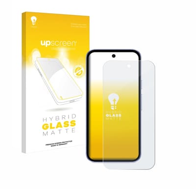 upscreen - Screenprotector voor Google Pixel 9a - Folie Beschermfolie Beschermglas matte