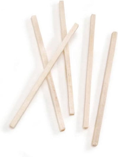 Houten Ambachtsprikker - Hout Prikker - Knutselprojecten Maken - Natuurlijk Hout - 2-1/2 Inch - Natuurlijk