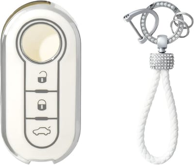 Sleutelhoes en Sleutelhanger voor FIAT & Lancia Modellen - Beschermende Autosleutel Cover