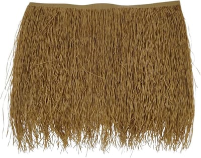 Palm Bladeren Rol - Stro Bedekking - Terras Overkapping - Eenvoudig Op Maat - 50x47cm - Natuurlijk