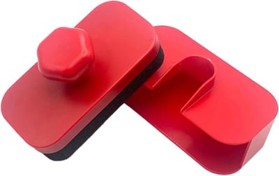 Banden Glans Applicator - Velg Spons - Auto Exterieur Onderhoud - Met Stofvrije Dop - 14.2x7.5x7.2cm - Zwart