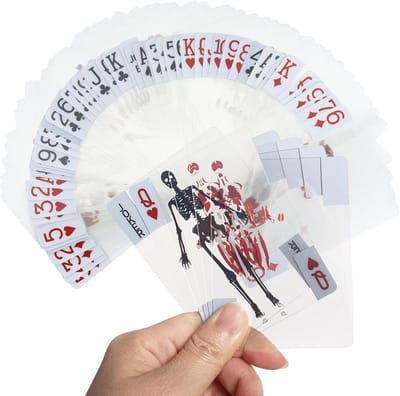 Transparante Skelet Speelkaarten - 3D Menselijk Lichaam Anatomie - Leerzaam en Leuk Kaartspel