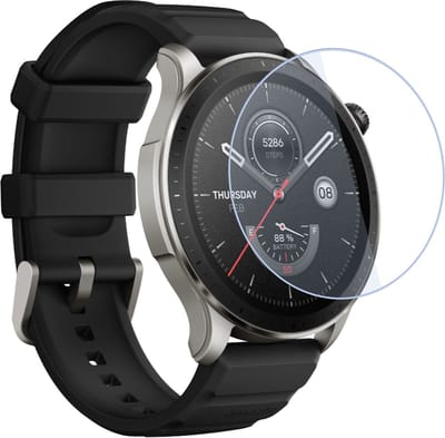 Geschikt voor Amazfit GTR 4 Screenprotector - Beschermglas Folie Geschikt voor Amazfit GTR 4