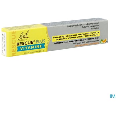 Bach Rescue Plus Bonbons 10 stuks