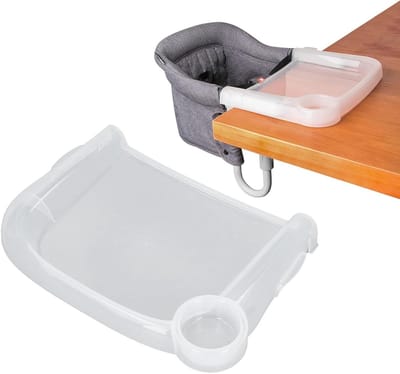 Draagbare en niet-slip eetstoel voor peuters, ideaal voor reizen en kleine ruimtes