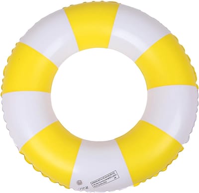ZMR® Zwemring - Zwemband - Zwemtrainer - Geel - 23cm x 17cm x 3cm