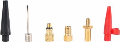 fiets nippel set - fiets banden oppomp gereedschap - fietsband opdraainippel - opdraaistuk (GERE-02210).