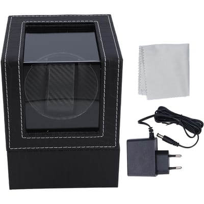 Enkele Horloge Winder voor Automatische Horloges Horloge Winder Doos met Stille Motor gray