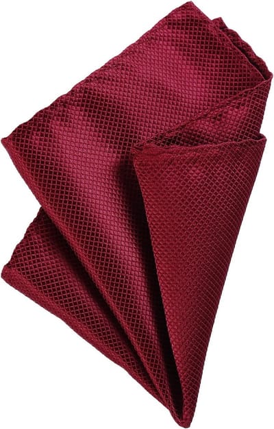 Stijlvolle Voorgevouwen Zakdoek 21 x 21 cm - Dimensionaal Stabiel & Verstelbaar voor Elke Gelegenheid
