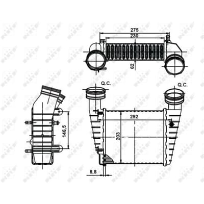Intercooler NRF 30138A
