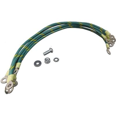 Hammond Electronics GRDKIT04 Aardingsset 4 aders, Met snelsluiting Groen, Geel 1 stuk(s)