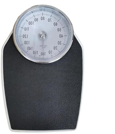 Mechanische Personenweegschaal - Lichaamsgewichtmeter - Gewicht Meten - Microgrip Technologie - Tot 160 kg - Meerkleurig