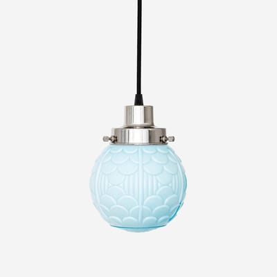 Hanglamp aan snoer Arcade Misty 20's Nikkel - Art Deco Trade