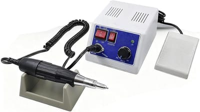 Elektrische Micromotor - Roterend Gereedschap - Precisie Bewerking - Variabele Snelheid - 35.000 Tpm - Zwart