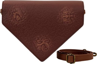 Crossbodytas in Grimoire Boek Stijl voor Dames en Heren