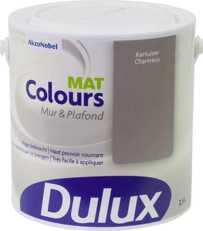 Dulux Colours Mur & Plafond - Mat - Kartuizer - 2,5 Liter