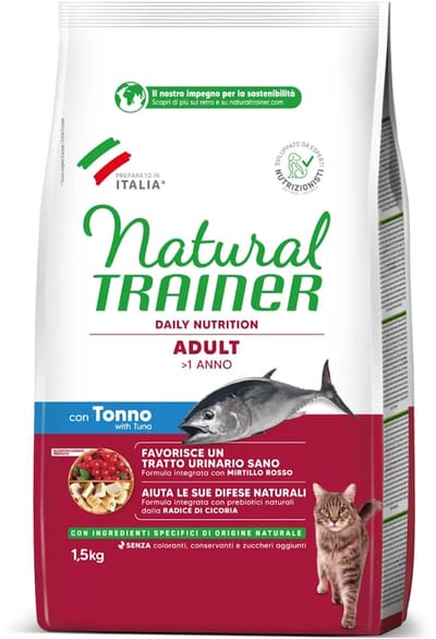 Natural Trainer Adult Tonijn 1,5 kg - Kattenvoer