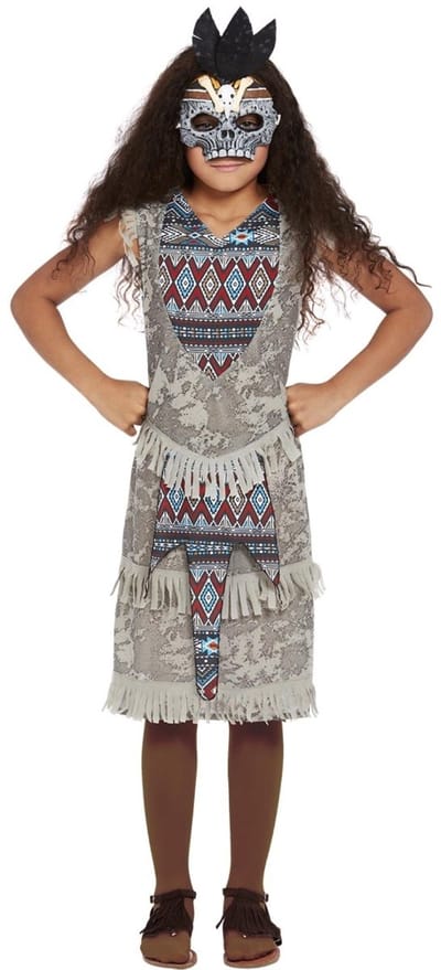 Dark Spirit Warrior Volwassenen Vrouwen Zie afbeelding Fantasy Maat L
