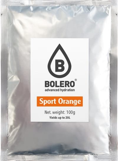 Bolero Siropen – Sport Orange Grootverpakking / Bulk (zak van 100 gram)