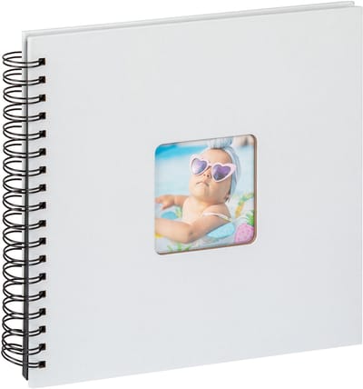 Walther SA-108-BL Fun Baby Selection - Spiraal album - Formaat 26 x 25 cm - Lichtblauw