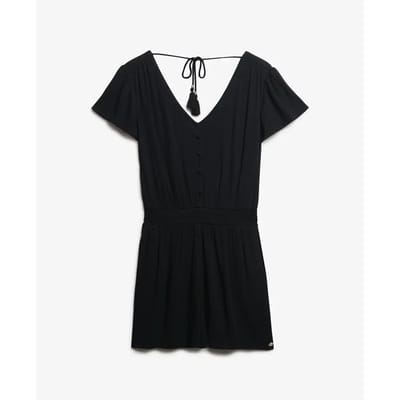 Superdry - Playsuit met print en korte mouwen - Dames - Jurken