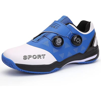Zomer Buiten Sportschoenen Mesh Badminton Schoenen Koppel Schoenen Heren Dames Casual Schoenen 36-47 47 blue
