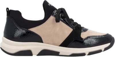 Lage leren sneakers uit Frankrijk