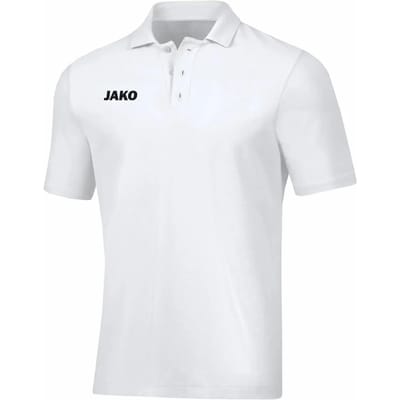 Jako Base Polo Dames - Wit | Maat: 36