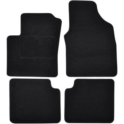 Vloermatten - Ford - KA 2009-2012 - Zwart Velours - 4 stuks - Antislip en waterdicht