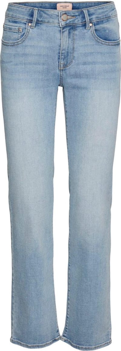 VERO MODA - VMFLASH MR STRAIGHT JNS LI3102 GA NOOS - Dames - Jeans