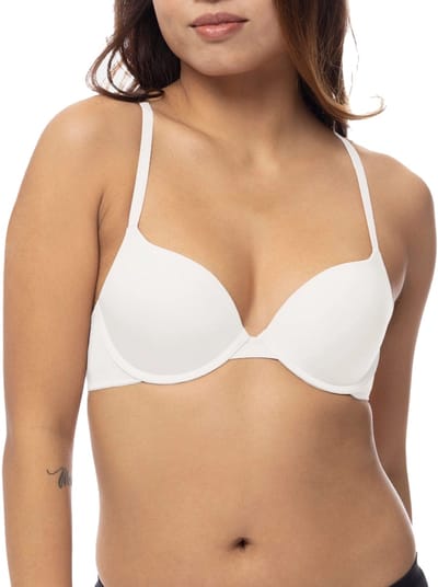 Dorina Push Up maximizer bh - Michelle - Met beugel en met vulling - Voorgevormd - 70B - Wit