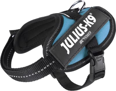 Julius-K9 IDC®Powertuig, 2XS - Baby2, azuurblauw