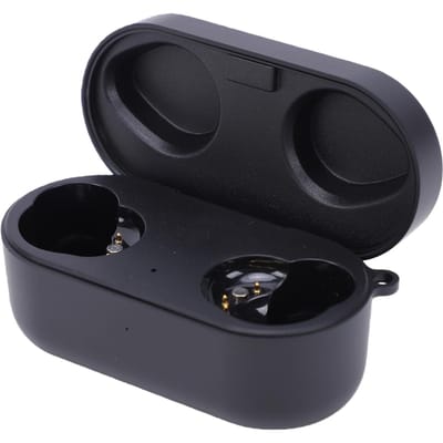 Étui de chargement compatible avec les écouteurs sans fil EAH AZ80 Sortie 100 mA Étui de chargement de remplacement black